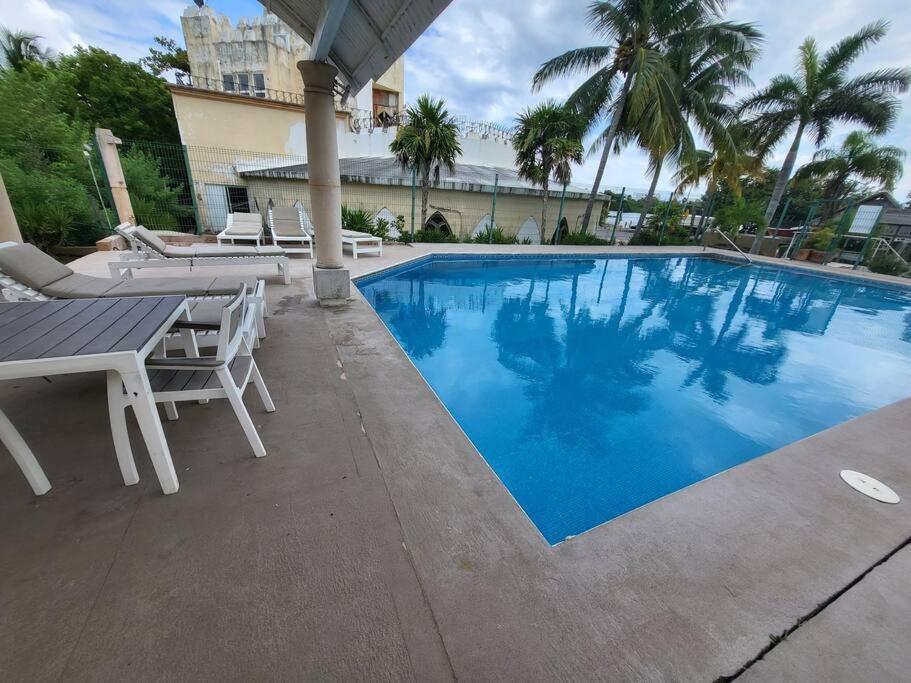 3 Rooms house at side of the Lagoon  Cancún Buitenkant foto